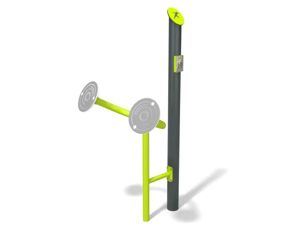 koła tai chi fitness siłownia zewnętrzna