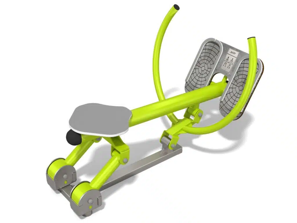 wioślarz fitness siłownia zewnętrzna